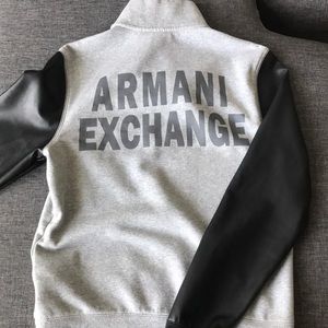 Armani Exchange Zip-Up Sweater